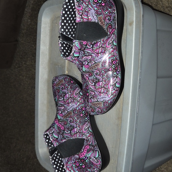 Colorful ALEGRIA By Pg Women's Rain Ankle Boots Size 10. - Picture 4 of 5